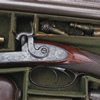 Trulock & Son 12-bore shotgun No. 5837 of circa 1853 and likely one of the last of their productions to have been made under this name. This example is blessed with the finest quality stub damascus twist forged barrels and Joseph Brazier made locks.  When loaded with a charge of old fashioned black powder and lead shot equivalent to that found in a modern 12-bore shot cartridge the gun performed first rate and 6 pheasants and a partridge, all strong flying and very wild birds, were brought down at sporting ranges and all stone dead and with very few misses.